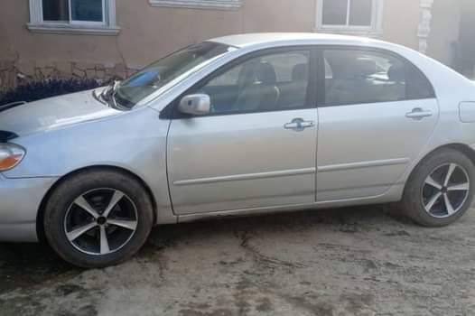 A picture of Coroll04 model REGISTERED ac need attention my settlement 10 that