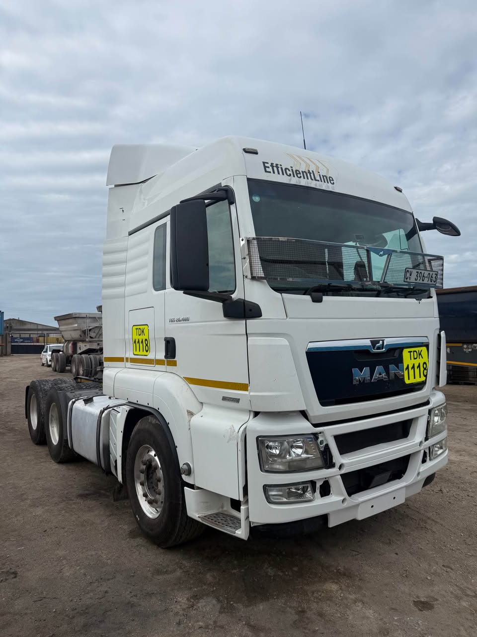 man truck