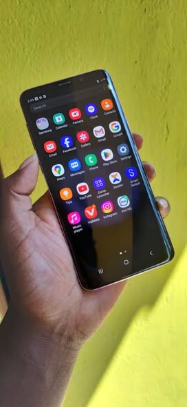 A picture of Samsung Galaxy s9plus