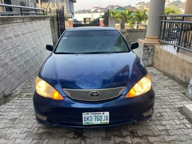 A picture of This is super clean Camry 2005 model sport utility baked