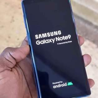 A picture of Samsung Galaxy Note 9