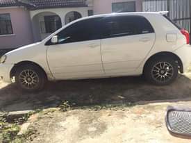 A picture of Toyota runx
