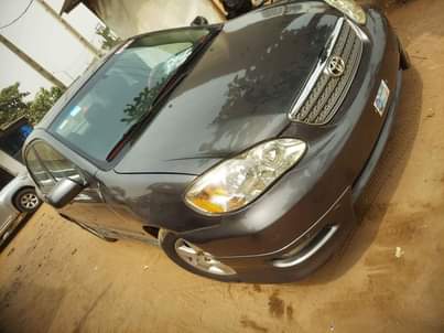 A picture of Toyota corolla