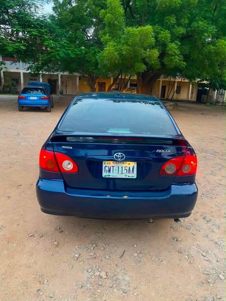A picture of SARI TOYOTA COROLLA LE 2004 MODEL UNTEMPERED ENGINE FREE ACCIDENTED