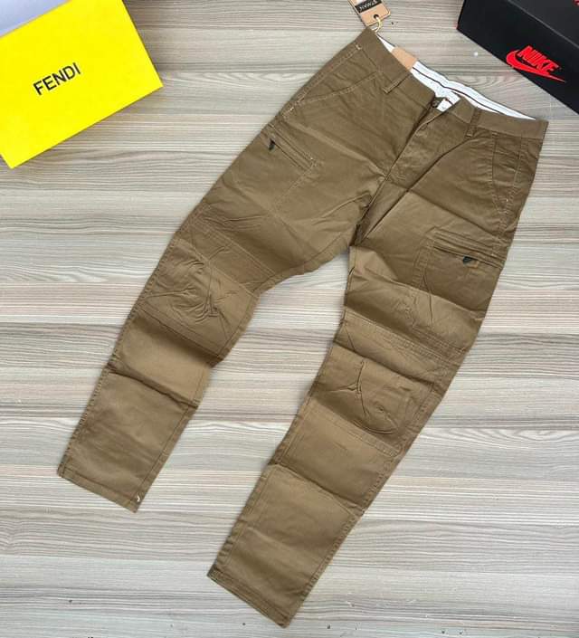 A picture of Khaki trousers