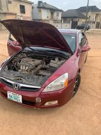 A picture of Sharp Honda Accord 2007 with sharp Body sharp body sharp