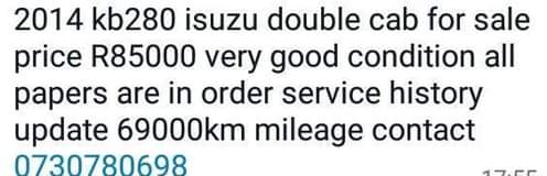 isuzu kb280