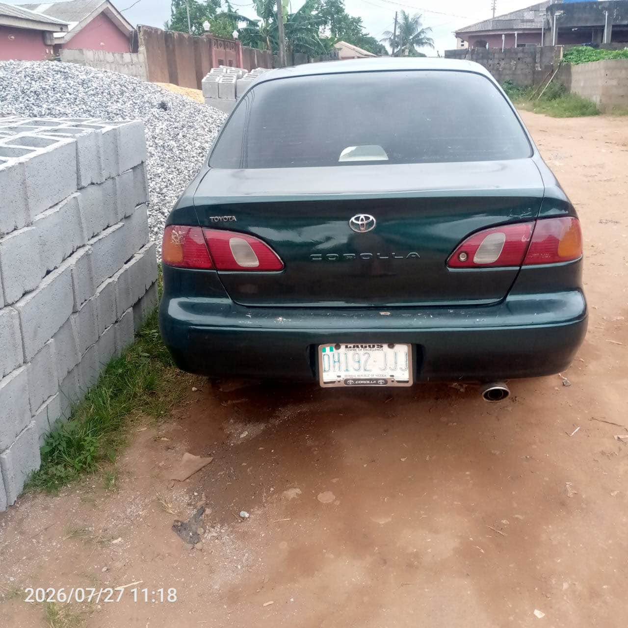 A picture of Toyota Corolla okereju Owo