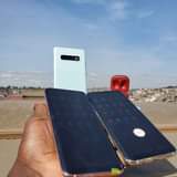 A picture of Samsung Galaxy phones