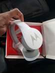 A picture of OG Motorola Headphones Sound Inayotoka Ni Hatari
