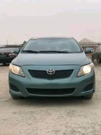 A picture of Fully pimped Tokunbo Toyota corolla Automatic Transmission fabric interior Alloy