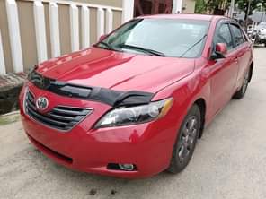 A picture of Nigerian used Toyota Camry 08 Painted on first body very