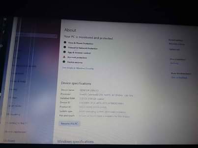 A picture of HP Laptop