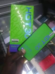 A picture of infnix hot 30 gb256 ram 16 bei ya promotion wahi