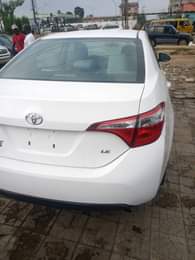 A picture of Foreign Used TOYOTA COROLLA LE 2016 MODEL ACCIDENT FREE KEY