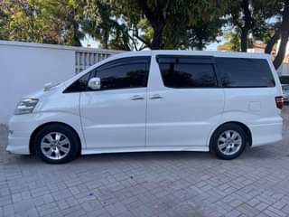 A picture of  TOYOTA ALPHARD REGISTRATION NO EDJ CLEAN INTERIOR CLEAN SEATS
