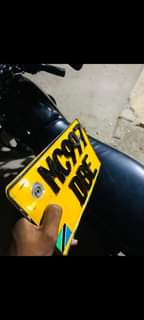 A picture of Tunaweka 3D PLATE NUMBER