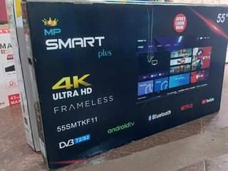 A picture of 55 inches led smart plus smart Android digital flat screen
