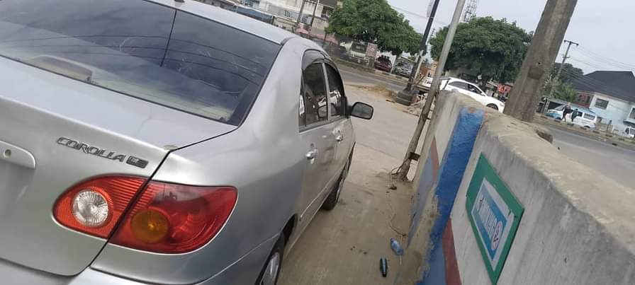 A picture of A very sound and clean Corolla 03 with everything working