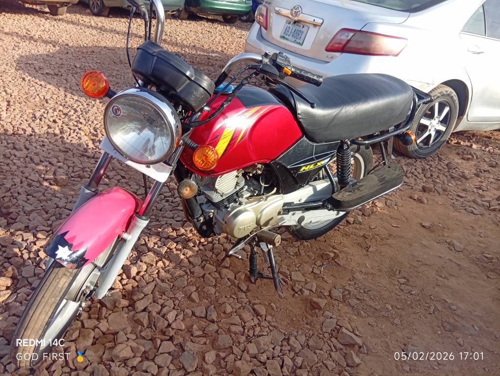 A picture of TVS MOTORCYCLE