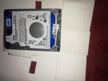 A picture of WB BLUE INTERNAL AND EXTERNAL HARD DRIVE