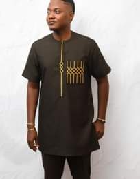 A picture of African men suits
