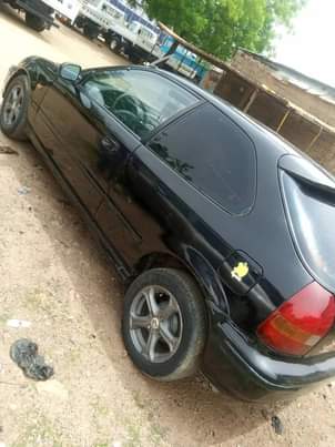 A picture of Nigeria used black Honda civic