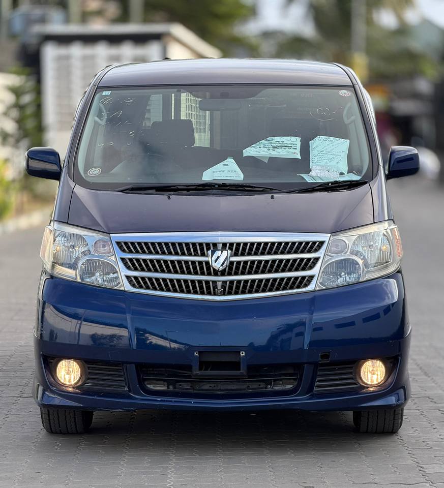 A picture of Price. 22 800 000 Unregested On Sale Toyota Alphard