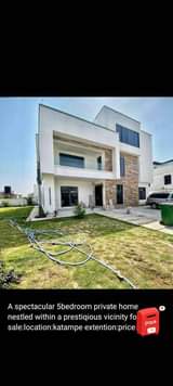 A picture of 5 bedroom furnished duplex.. Going for 470 million..