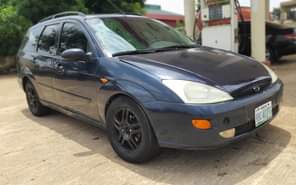 A picture of Ford focus wagon 2005 model automatic Transmission 4 sale Clean