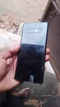 A picture of Samsung Note 8 storage 64GB RAM 8GB PRICE 0759023723 location