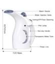A picture of 4 in 1 Plastic Electric Iron Portable Handheld Garment and