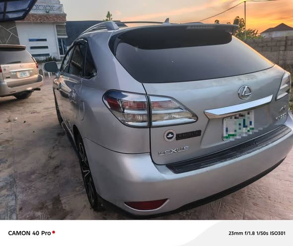 A picture of 2010 RX 350 2010 MODEL TOKUNBO STANDARD