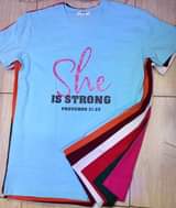 A picture of T shirts