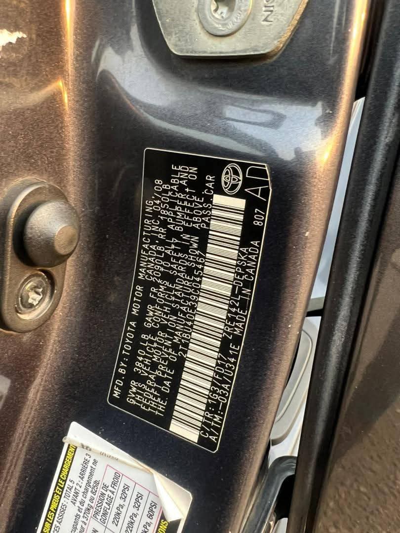 A picture of 2010 Toyota corolla