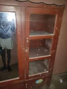 A picture of Wood wardrobe