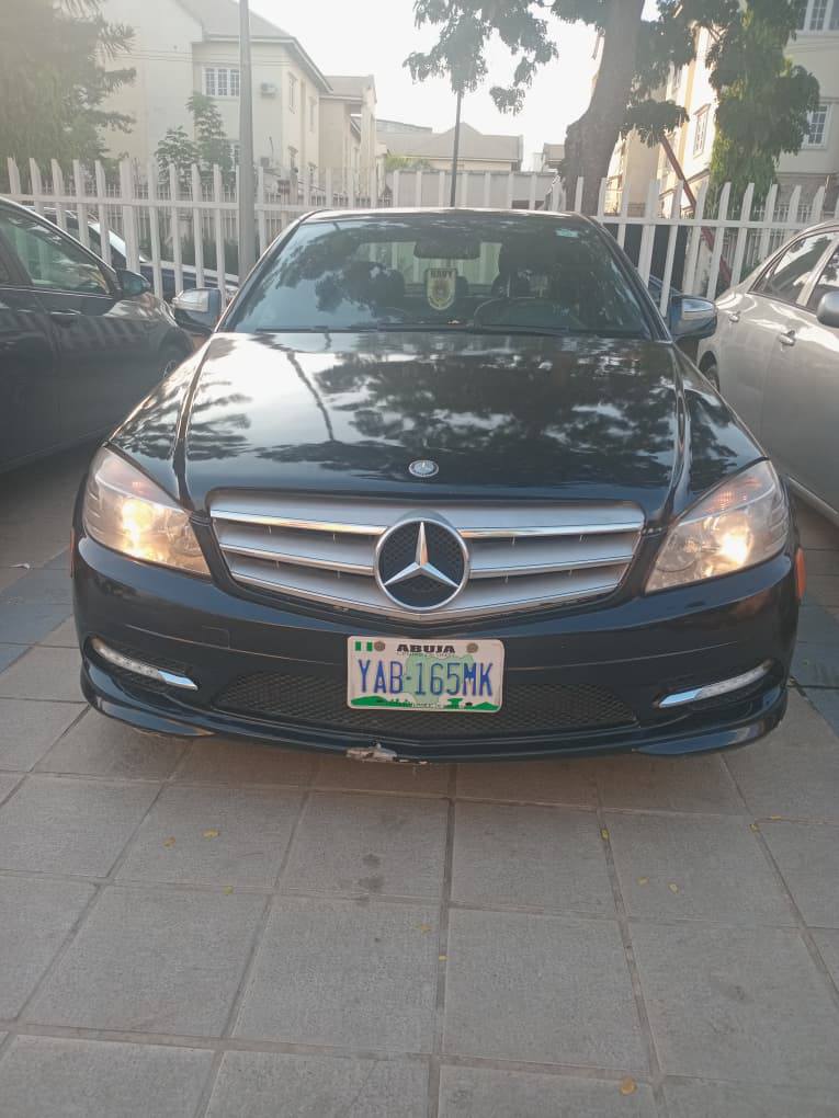A picture of Mercedes Benz C300 2012 model everything is working perfect going