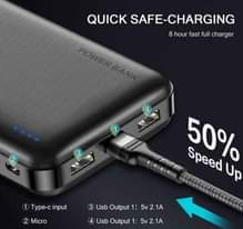 A picture of FAST POWER BANK 50 Faster Easy Handle 20000MAH POWER BANK