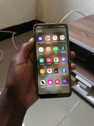 A picture of Samsung A20 new model