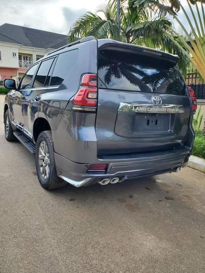 A picture of Toyota Landcruiser Prado 2012 upgraded to 2022 model