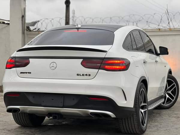 A picture of Foreign used 2018 Mercedes Benz GLE43 on TAN interior with