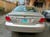 A picture of First body 2006 model registered Toyota Camry