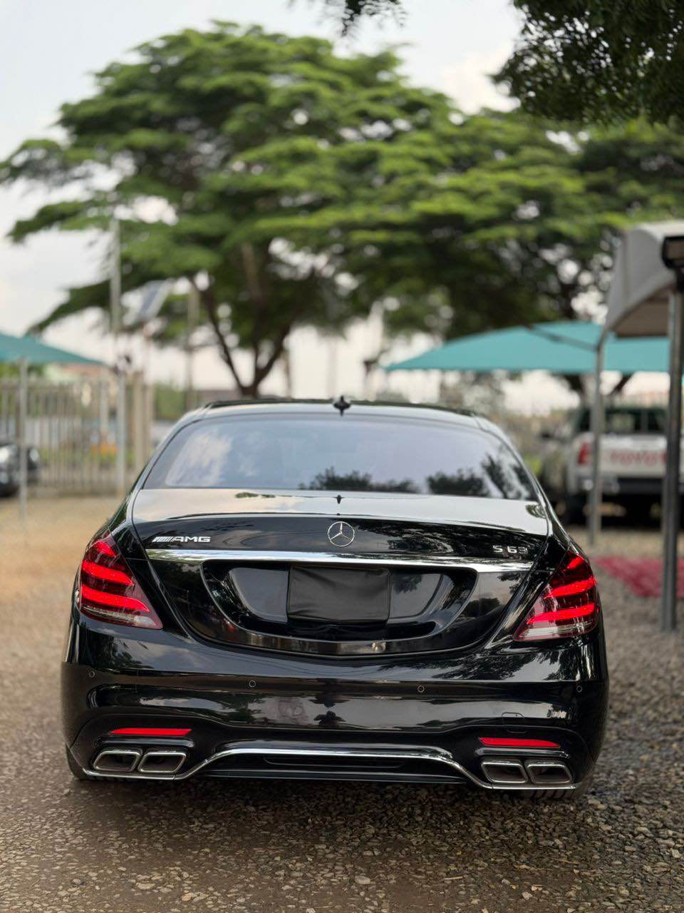 A picture of 2018 S63 AMG Mercedes Benz.