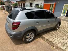 A picture of super cheap Pontiac vibe 2005 model with untampered engine and
