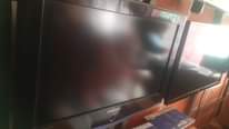 A picture of TVs