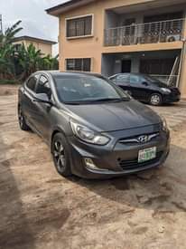 A picture of Hyundai accent 2010