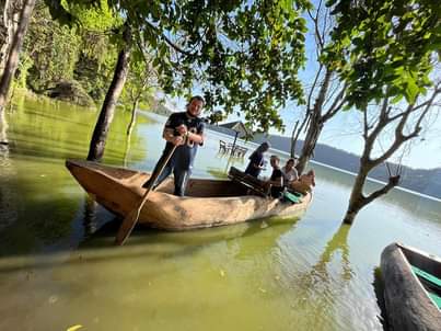 A picture of Easter at Lake Duluti Arusha