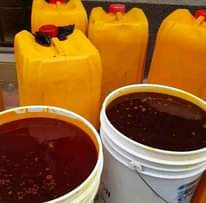 A picture of We sell pure original native palm oil Come and patronize