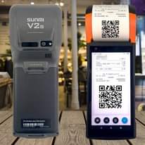 A picture of Works on all mobile money services without agent lines both