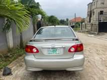 A picture of This is corolla freshly bath from first body pan engine